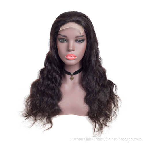 top quality 13*4 lace wholesale popular new colorful hair body wave wig 100% raw cuticle aligned human hair lace front wigs